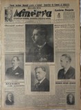 Ziarul Minerva, organ saptamanal, economic, politic si social, 5 Iunie 1937