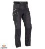 Pantaloni pentru scuter - motocicleta barbati Touring/Adventure Ixon All season model Ragnar MS culoare: negru/antracit Negru/antracit 4XL