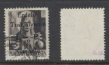 ROMANIA 1944 emisiunea Odorhei expertizat SG original 1P /18f P stampila rara, Stampilat