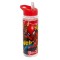 Sticlă de apă cu capac rabatabil Spiderman Web Slinger roșie pentru copii, 650 ml