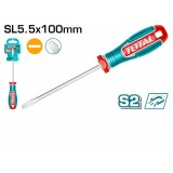 TOTAL - SURUBELNITA DREAPTA - 5.5MM - 100MM - S2 (INDUSTRIAL) PowerTool TopQuality