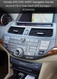 DVD Navigatie Honda Accord Honda CR-V Civic harti GPS Honda Navi Europa ROMANIA