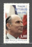 Franta.1997 1 an moarte F.Mitterand-presedinte MF.1022