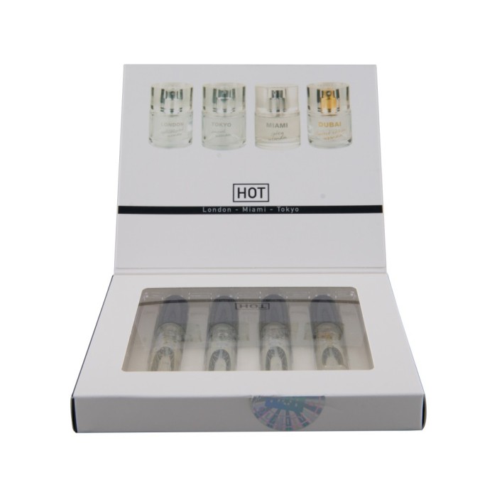 Set Tester Parfumuri Cu Feromoni Pentru Femei LMTD, 4x5ml