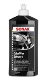 Ceara Auto Lichida Sonax ColorWax, Negru, 500ml