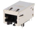 Conector RJ45 ecranat 8p8c THT PoE 8 pini