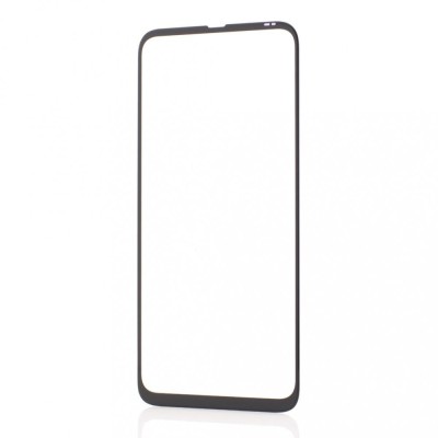 Geam Sticla + OCA Motorola One Fusion+, Negru foto