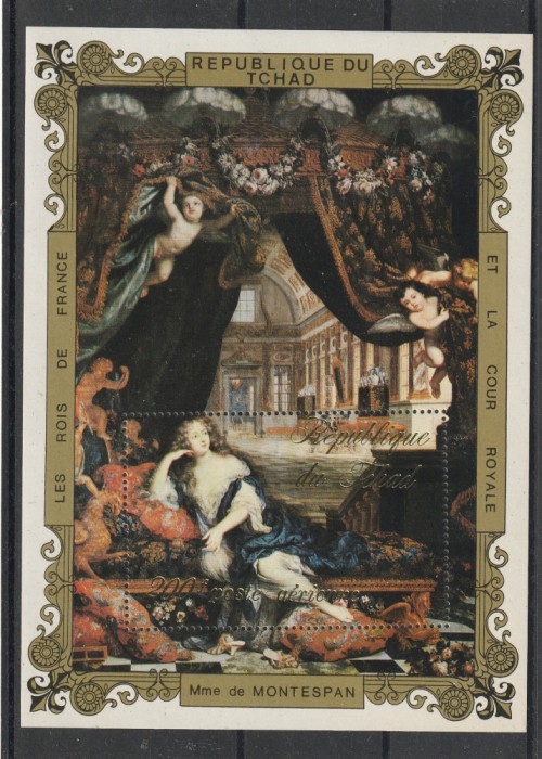 Pictura Doamna de Montespan,Ciad .