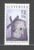 Slovacia.2013 Monumente tehnice-Moara de vant SS.673, Nestampilat