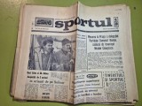 Ziarul sportul 21 februarie 1968 - statiunea pestera pe valea ialomitei
