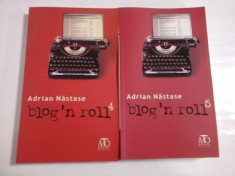 BLOG&amp;#039;N ROLL ( 2 VOL ) - ADRIAN NASTASE (autograf) foto