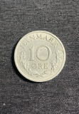 Moneda 10 ore 1962 Danemarca