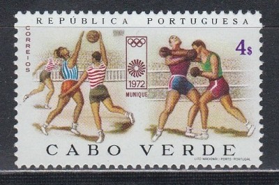 Capul Verde 1972 - Jocurile Olimpice - M&amp;uuml;nchen, MNH foto