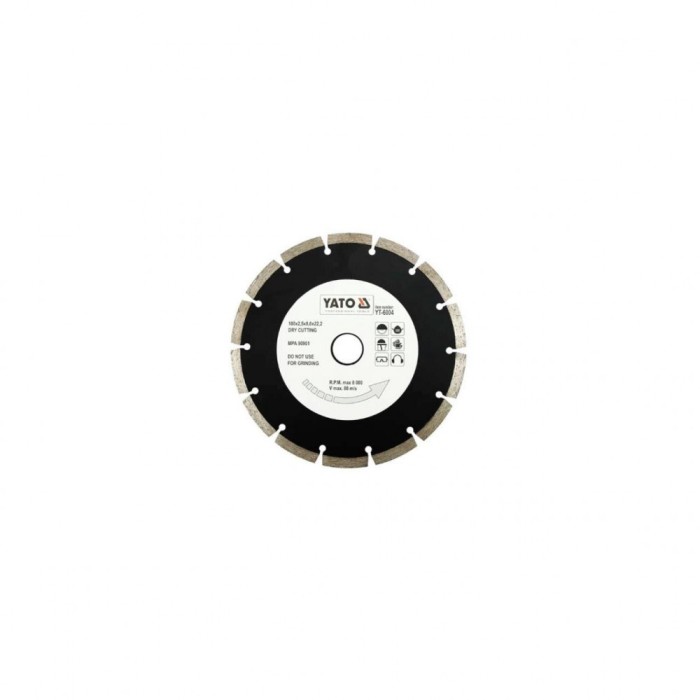 Disc diamantat segmente HS 180 mm Yato YT-6004