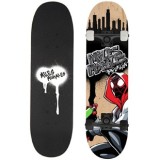 Skateboard mare din lemn copii Spider-Man Miles Morales, 31 inch, 79 cm