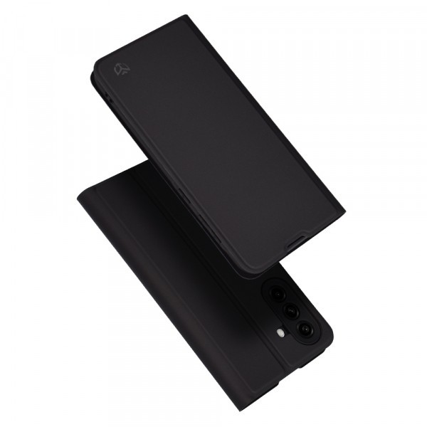 Husa pentru Samsung Galaxy A56 A566, Techsuit, Magskin Book, Neagra