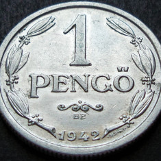 Moneda istorica 1 PENGO - UNGARIA, anul 1942 * cod 1661