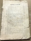 V.CRT Interbelica - Calendar 1931
