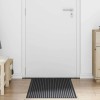 VidaXL Covoraș de intrare Dungi Negru și Gri 60 x 150 cm 4105592