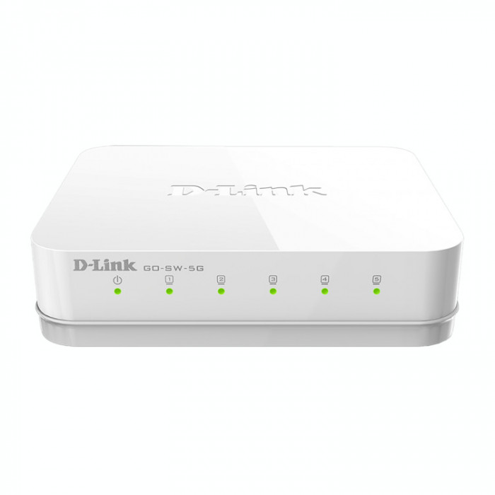 Switch D-Link GO-SW-5G, 5x 10/100/1000 Mbps