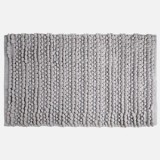 Covoras Baie din Microfibra Gri 80x50cm, CMCLASS