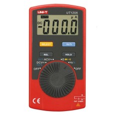 Multimetru digital UT120A, masurare factor de umplere, diode, continuitate