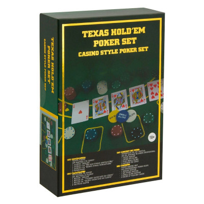 Set de poker Texas Hold&amp;#039;em, 200 chips-uri foto