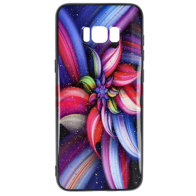 Toc UV Copy Glass Samsung Galaxy S9 Plus Flower foto