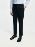 Pantaloni costum, cu model si buzunare, negru, barbati, Reserved