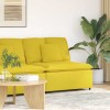 VidaXL Modul central canapea modulară cu perne, galben deschis, 100 cm 4104425