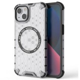 Techsuit - HoneyComb Shield MagSafe - iPhone 14 - White