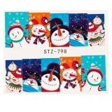 Cumpara ieftin Tatuaj Unghii LUXORISE Snowmen Party, STZ-798, LUXORISE Nail Art