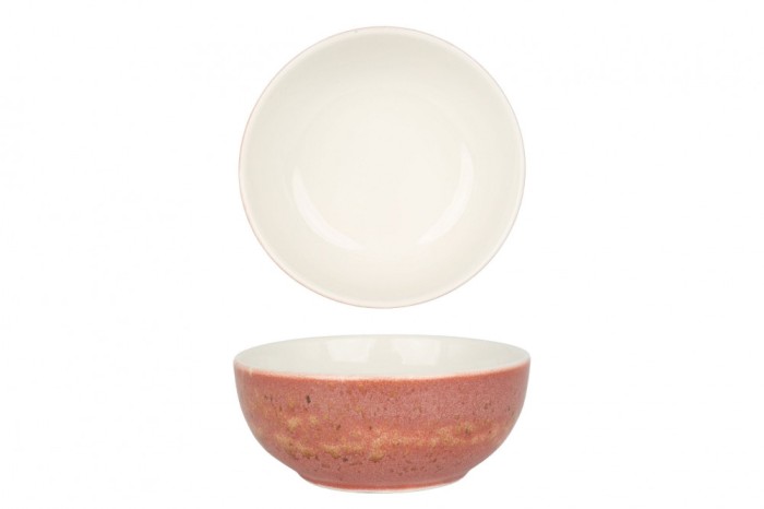 Rinart Bol - Rosa - Por&Aring;&pound;elan - 12 cm (300cc) - set de 6