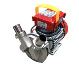 Electropompa Novax 30 B 95C, inoxidabila, pentru transvazare lichide alimentare fierbinti, bere, lapte, suc, vin