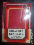 Didactica generala-compendiu versiune programata-Vincenty Okon