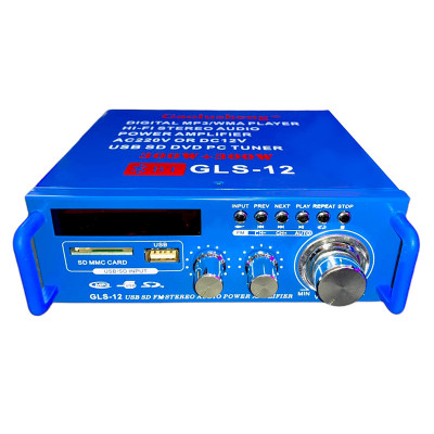 Statie audio GLS, 2 x 45 W, 4 Ohm, USB, conector SD card, functie Karaoke foto