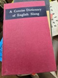A Concise Dictionary of English Slang - B.A. Phythian