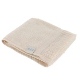 Cumpara ieftin Prosop 30X50 Cm 100% Bumbac Cu Volane &ndash; Natural | Prosoape Oaspeți