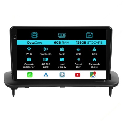 Navigatie Dedicata Volvo S40 (2004-2012), 9Inch, 6Gb Ram, 128Gb Stocare, Carplay foto