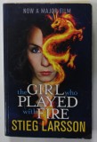 THE GIRL WHO PLAYED WITH FIRE by STIEG LARSSON , 2009, COPERTA BROSATA