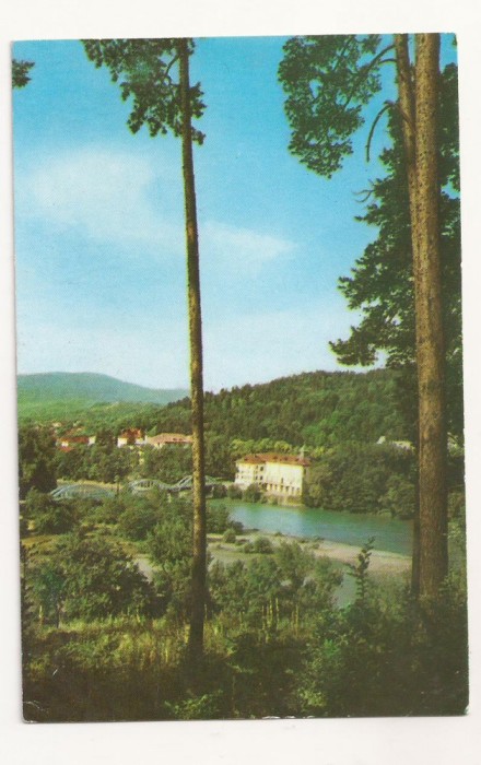 RF10 -Carte Postala- Calimanesti, pe malul Oltului, circulata 1967