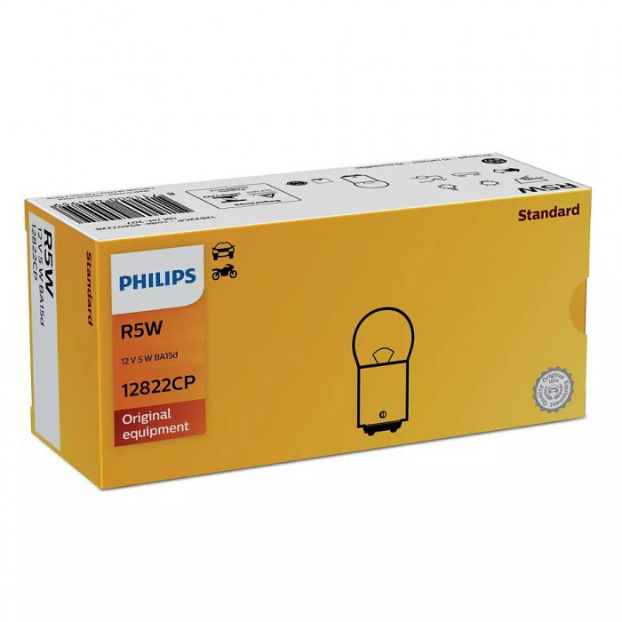 Bec Auto R5W Philips Standard, 12V, 5W