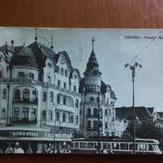 Oradea - Hotelul Rasaritul - carte postala circulata 1962