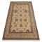 Covor L&acirc;nă KESHAN franjuri, oriental clasic 7521/53555 bej / albastru inchis, 120x145 cm