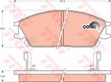 Set placute frana,frana disc HYUNDAI ACCENT II limuzina (LC) (1999 - 2006) TRW GDB893