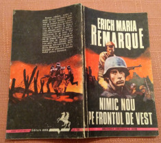 Nimic Nou Pe Frontul De Vest. Editura AMB, 1992 - Erich Maria Remarque foto