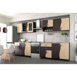 Cumpara ieftin Bucatarie Paula S Wenge + Mesteacan