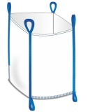 Set 3 Saci Big Bag 1000 kg, 90x90x90 cm, Saci Industriali