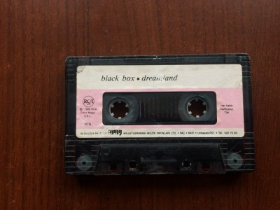 black box dreamland 1990 caseta audio muzica italo house pop RCA records turkey foto
