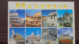 ITALIA - ROMA - 8 FOTOGRAFII CU CLADIRI MONUMENT DIN ORAS 4 - NECIRCULATA.